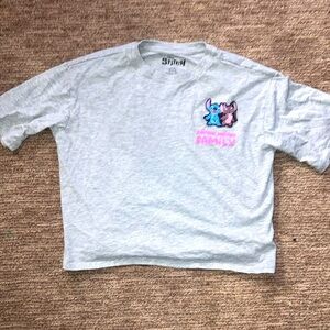 Lilo and Stitch baggy cropped tee